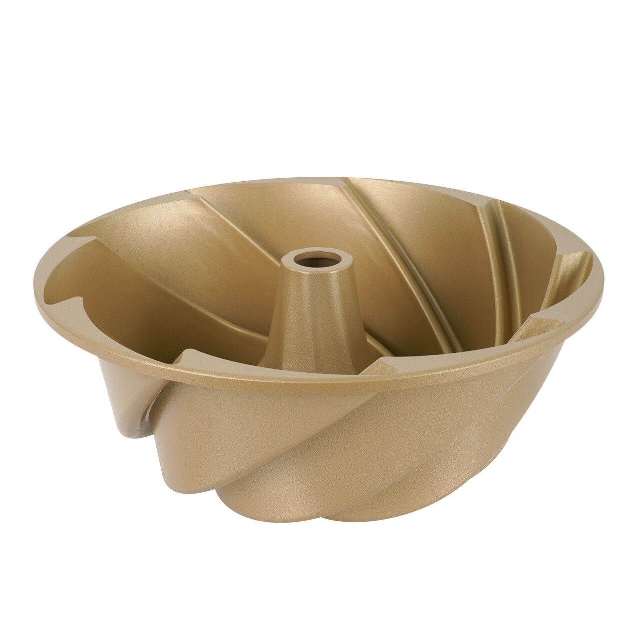 Forma de copt Bundt, aluminiu, 23,8 x 9 cm  - Zokura - imagine 5